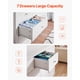 thumbnail image 4 of YKITRD Wooden 7-Drawer Chest with Sliding Mechanism Modern Storage Cabinet, 4 of 12