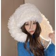 thumbnail image 4 of LinYooLi Cute Bunny Ear Hat Rabbit Ears Cap Y2k Plush Fun Costume Hats Faux Fur Warm Cosplay Party Hat, 4 of 7