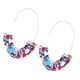 thumbnail image 2 of Sonducket 1 par de aretes en forma de U con estampado de leopardo geométrico universal colgantes para la oreja suministros elegantes para fiestas para Ropa, zapatos y accesorios Miscelánea Naranja Sonducket AP010170-03, 2 of 6
