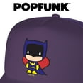 thumbnail image 4 of Batman Batgirl Cute Chibi Character Foam Snapback Trucker Hat - Unisex for Men and Women, 4 of 5