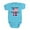 Turquoise, variant on CafePress - Made In America With Norwegian Parts Body Suit - Cute Infant Bodysuit Baby Romper - Size Newborn - 24 Months