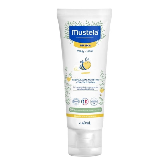 Crema facial con cold cream Mustela 40ML