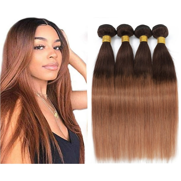 10A Ombre Brazilian Straight Hair 4 Bundles 100% Unprocessed Virgin Brazilian Remy Hair Bundles Straight Human Hair Bundles 2 Tone T4/30 Human Hair Weave Bundles (22 24 26 28) 10A Ombre Brazilian Straight Hair 4 Bundles 100% Unprocessed Virgin Brazilian Remy Hair Bundles Straight Human Hair Bundles 2 Tone T4/30 Human Hair Weave Bundles (22 24 26 28)