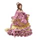 thumbnail image 1 of de muñeca de a 1/12 en rosa, miniatura de con decoración de de, 1 of 6