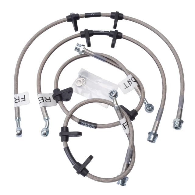 Russell 684800 Brake Hose Kit Fits 90-93 Integra
