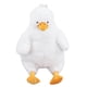 thumbnail image 1 of Pato blanco de peluche de juguete, lindo y borroso, decoración para aliviar el estrés, pato de peluche, muñeco de Anime para coche, 1 of 5
