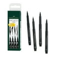 thumbnail image 2 of Faber-Castell PITT 4 Piece Black Artist Pen Set, 2 of 5