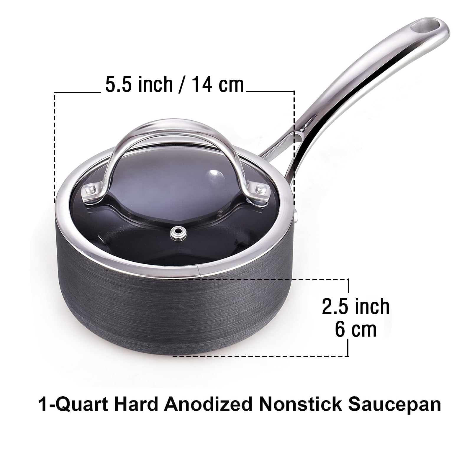 4 Qt. Sauce Pan with Lid - CookTek