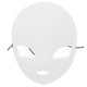thumbnail image 1 of Máscara blanca en blanco, máscara completa, máscara facial de mascarada de plástico gruesa y lisa para Halloween Cosplay, 1 of 7