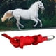 thumbnail image 3 of Cuerda para caballos, perno de latón, presión, accesorios para ganado, doble capa, rienda ecuestre, correas de cabestro para carreras , ROJO, 3 of 5