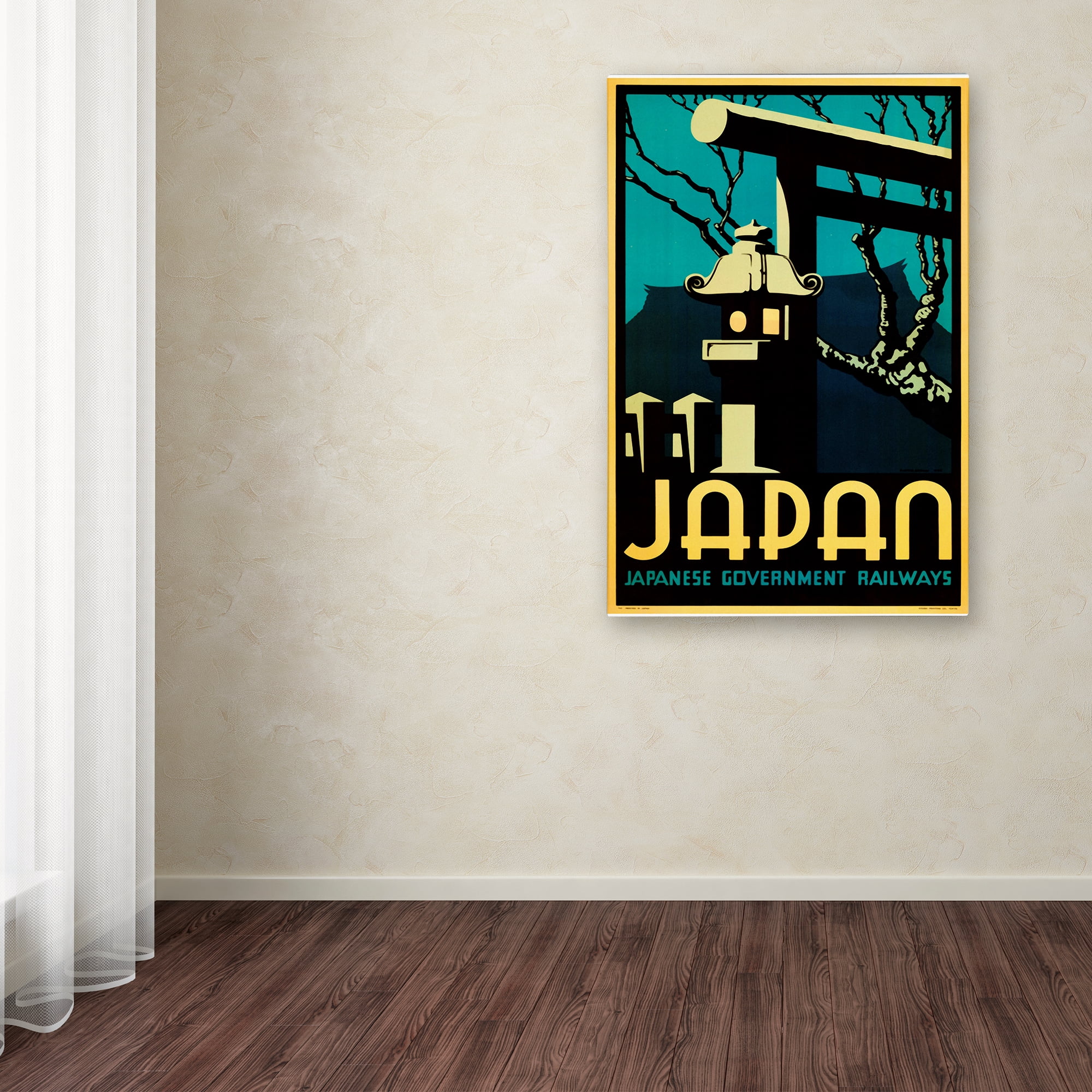 Travel 279' Canvas Art by Vintage Lavoie