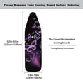 thumbnail image 5 of HELLHERO Night-Dream Butterfly 15" x 54" Ironing Board Cover, 3 Pairs of Hook and Loop Fastener Straps,Elastic Edges, Iron Board Cover with Scorch Resistant Thick Padding, 5 of 5