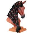 thumbnail image 6 of Breyer Horses Mane Beauty Horse Styling Head, Blaze Black Extra-Long Silky No Tangle Mane, 6 of 9