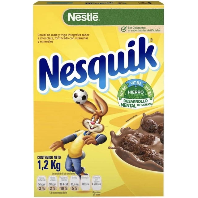 CEREAL NESQUIK NESTLE CHOCOMILK CAJA GRANDE DE 1.2 KG ZUCARITAS Nesquick NN-E0WV-V2T7