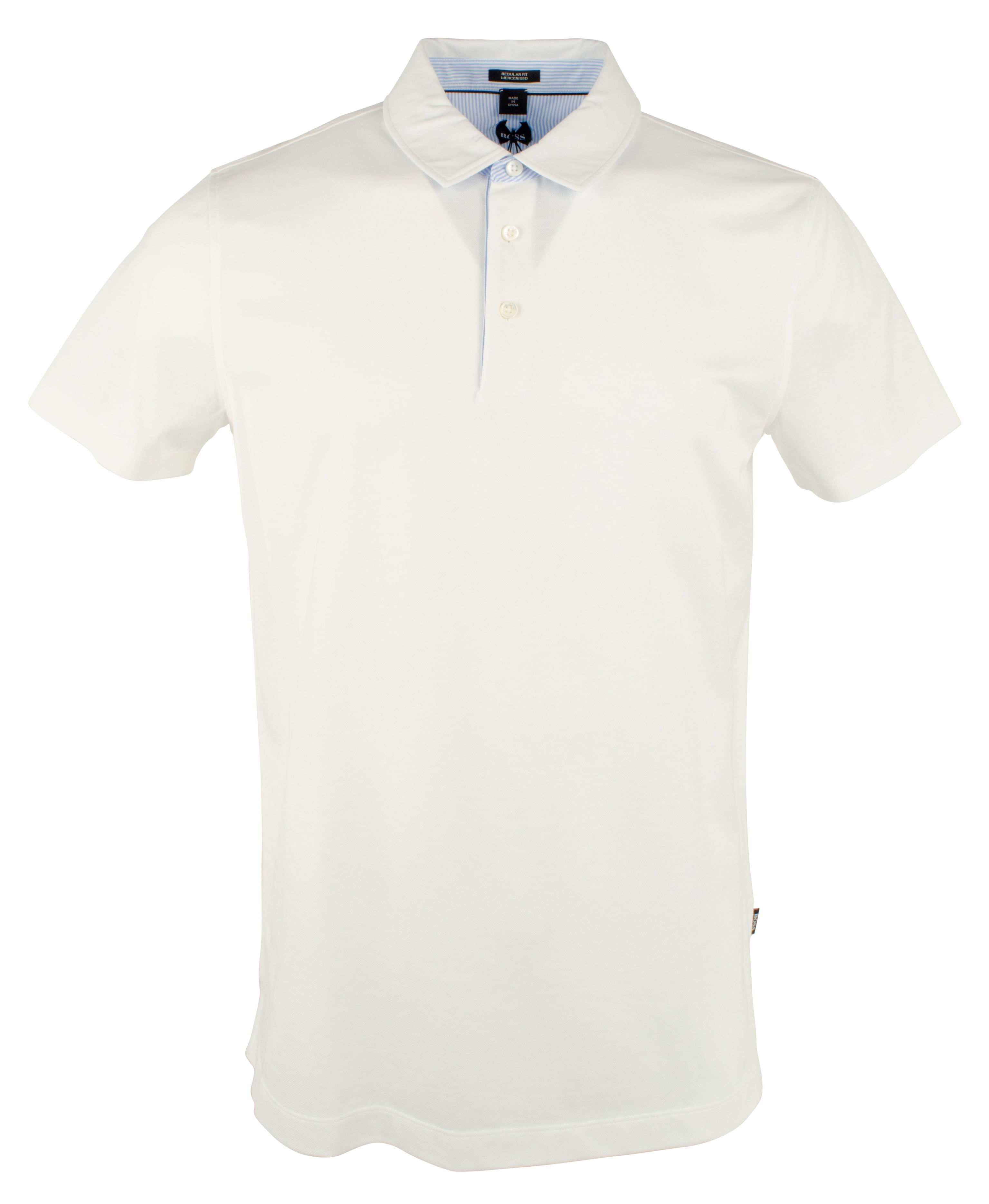boss polo white
