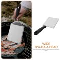 thumbnail image 3 of Minkissy Rasqueta De Cocina Multifuncional Para Y Pizza Acero Inoxidable Plata, 3 of 8