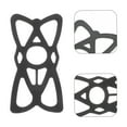 thumbnail image 3 of KAKOWELY 15pcs Motorcycle Phone Mount Tether Replacement Silicone Bands For Bike Phone Holder Plastic Mesh Grid Accessories For Bike Bicycle,Motorcycle Handlebar,Scooter,3.94X"X2.17"X0.08", 3 of 4