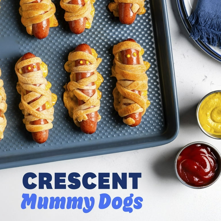 Pillsbury Crescent Rolls, Original Refrigerated Canned Pastry Dough, 8 Rolls, 8 oz