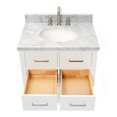 thumbnail image 7 of Ariel W031scwovo Hutton 31" Wall Mounted Single Basin Vanity Set - Grey, 7 of 7