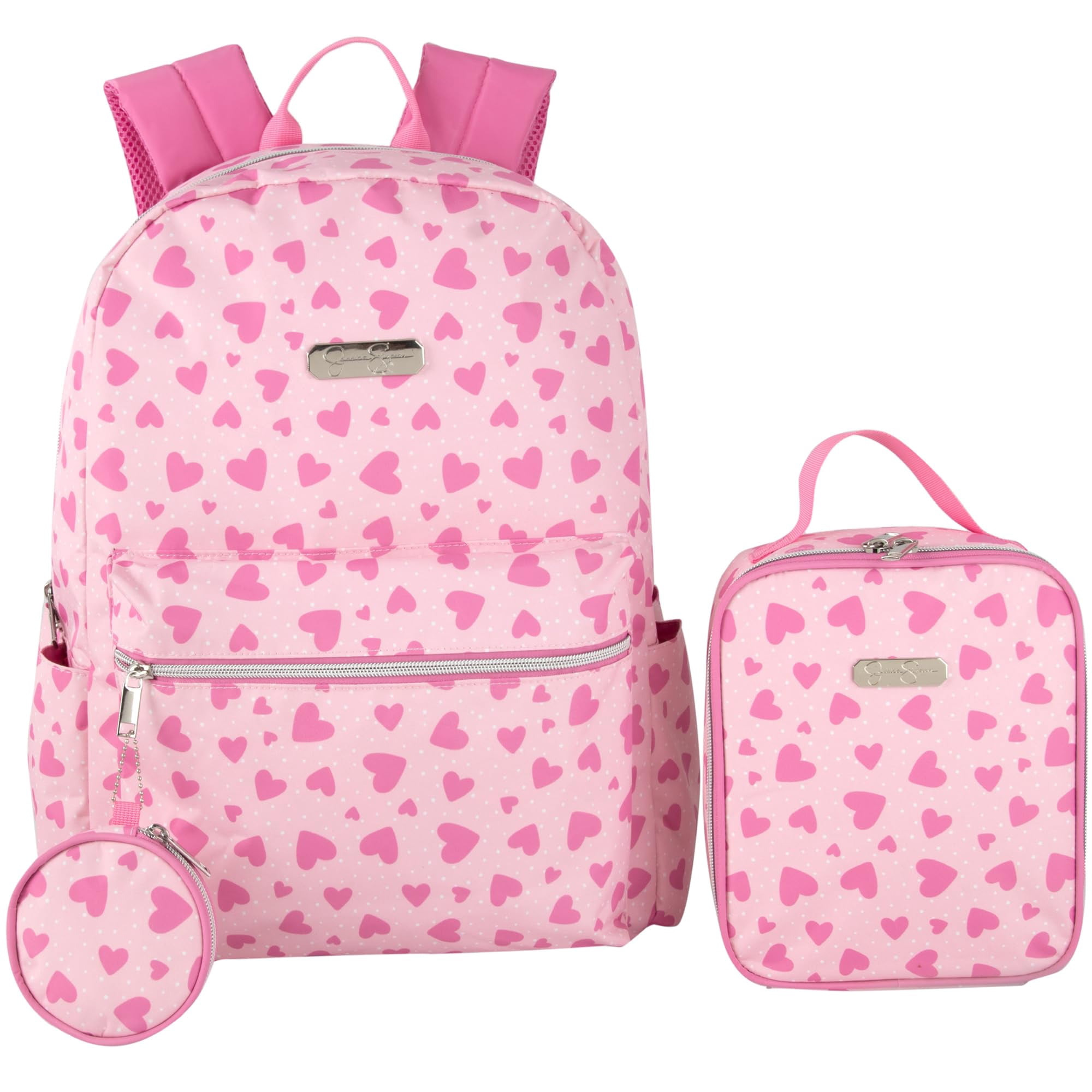 Jessica Simpson Women's 3 Piece Laptop Backpack with Matching