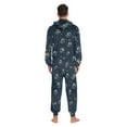 thumbnail image 7 of joogoo Football Starry Unisex Adults Onesies Pajamas Jumpsuits L, 7 of 7