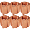 thumbnail image 4 of Yaheetech Outdoor Fir Wood Short Fences Landscape Garden Edging, Set of 6, Brown, 4 of 10