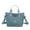 Blue, variant on Ranliy Nylon Tote Bag for Women Waterproof Cross Body Handbags Purses with Zipper Pocket Shoulder Bag Ladies Casual Satchel