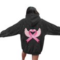 thumbnail image 2 of Cancer Awareness Hoodie 2025 Sparkle Glitter Hoodies with Pockets Hooded Sweatshirt Hoodie Women Pullover, 2 of 6