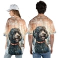 thumbnail image 5 of Hello Winter Poodle Welcome Snowy Night Watercolor Vintage All Over Print 3D Baseball Shirt Poodles Dog Lover Gifts Idea Softball Sport - 01011, 5 of 6