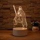 thumbnail image 1 of Lámpara nocturna Darth Vader 3D Illusion Anime Decor, 1 of 1