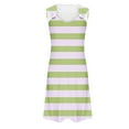 thumbnail image 4 of Summer Dresses for Women Pocket Sleeveless V-Neck Summer Solid Color Dress, 4 of 5