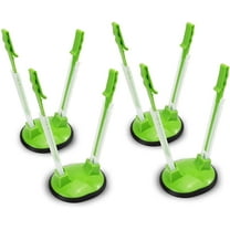 Plastic Bag Holder, 4Pcs Bag Holders For Plastic Bags, Baggy Rack Holders For Food Prep Freezer Bags Ziplock Holder Stand, Meal Planning Prep Bag's Stand Drying Rack