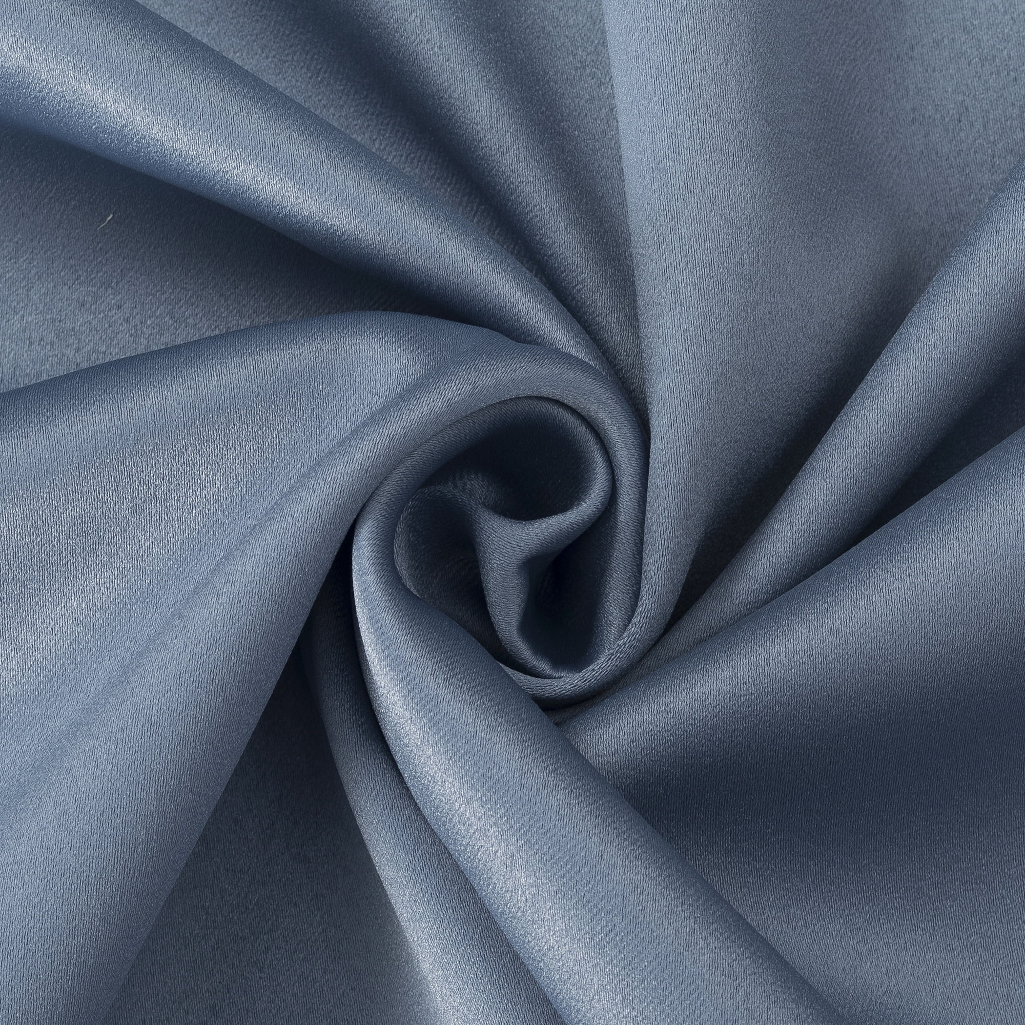 Sun Zero Malmo 1-Piece Theater Grade Extreme 100% Blackout Rod Pocket Curtain Panel, 52"X63", Denim Blue