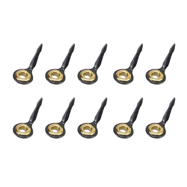 10 Pcs Guides de Canne à Pêche en Acier Inoxydable Ensembles de Guides à Yeux