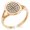 Rose Gold, variant on Stainless Steel Shield Knot Viking Norse Rune Minimalist Oval Top Polished Statement Signet Ring