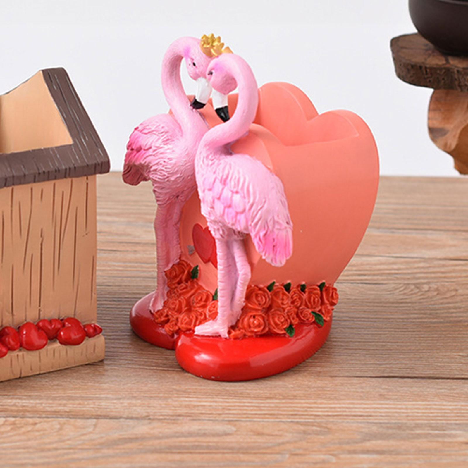 Forma de flamenco Decoración de escritorio Los mejores regalos