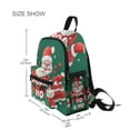 thumbnail image 3 of FORMRS School Backpack with Front Zippered Pocket 12" Student Travel Daypack, Cute Christmas Pattern, 3 of 6