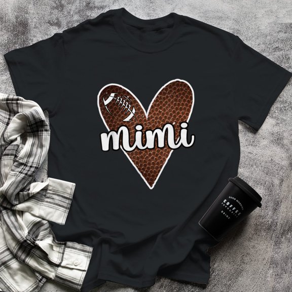 Football Mimi Proud Mimi Of A Football Player Grandma, Small, Black