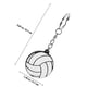 thumbnail image 2 of FENGGUIQU 20Ud Llaveros Deportivos En PVC Con De Volleyball Para Y Regalo Especial, 2 of 6