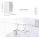 thumbnail image 3 of Tendedero retráctil de pared de 4,2 m con cuerda de acero resistente (blanco) para interiores y exteriores, 3 of 5