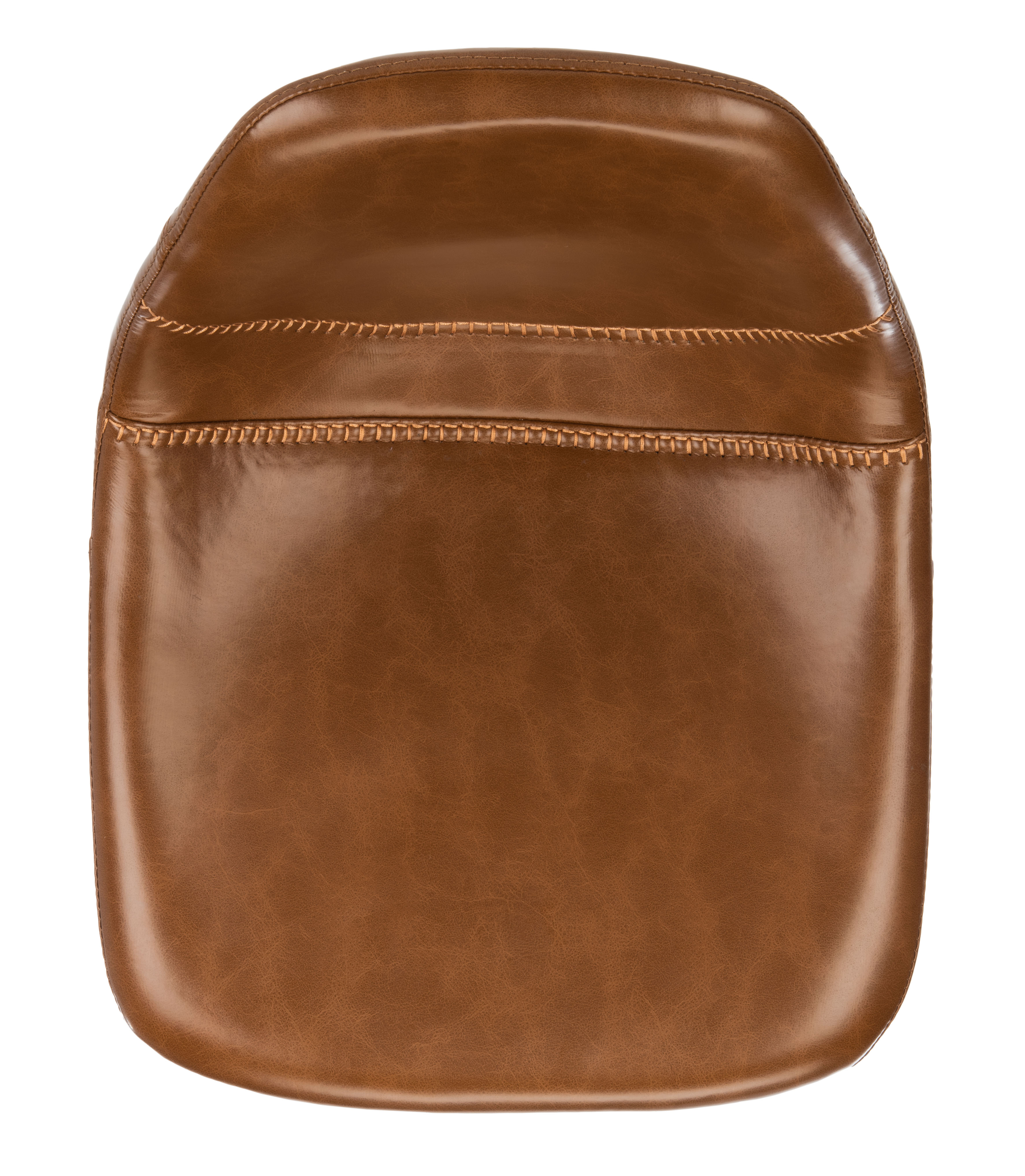 SAFAVIEH Sky Light Brown/Black High Back Tufted Bar Stool (17.25 in. W x 20 in. D x 33.5/43.5 in. H)