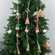 thumbnail image 2 of Letrero de alegría de Navidad JAMW 3 uds letras de madera a cuadros de búfalo, 2 of 5