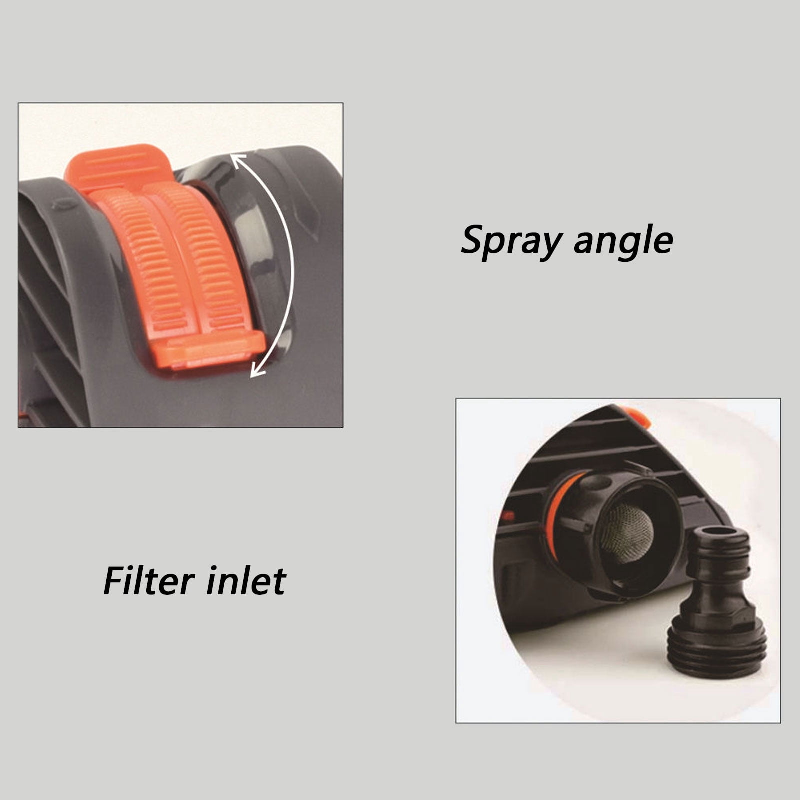 Durability Rotating Sprinkler With 19 Nozzles Advanced Automatic Oscillation Sprinkler for Uniform Lawns Hydrations