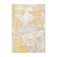 thumbnail image 2 of Geometric Modern 7'10"x10' Yellow Area Rug, 2 of 9