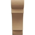 thumbnail image 2 of 12"W x 24"D x 36"H Classic New Brighton Rough Cedar Woodgrain TimberThane Corbel, Primed Tan, 2 of 6