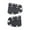 Black, variant on For BMW 430i/440i 2017 2018 2019 Fog Light Cover Passenger Side | Front | Inner | Plastic | Textured-Black | With M-Sport Package | Replacement For BM1039145 | 51118054550