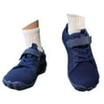thumbnail image 4 of Toddler Shoes,Breathable Sneakers for Adventure Sports Versatile Gym Yoga Outdoor Activities Non Lightweight Shoes,Toddler Boy Shoe,31,Dark Blue, 4 of 7
