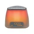 thumbnail image 2 of iHome Bluetooth Color Changing Bedside Sleep Therapy Machine White Speakers and Alarm Clocks, 2 of 7