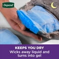 Depend Night Defense Adult Incontinence Underwear for Men, Overnight, L