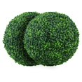 thumbnail image 1 of Bolsa de Planta Artificial Topiaria Sunnyglade 40 cm Bola de Buxo Sintético x2, 1 of 7